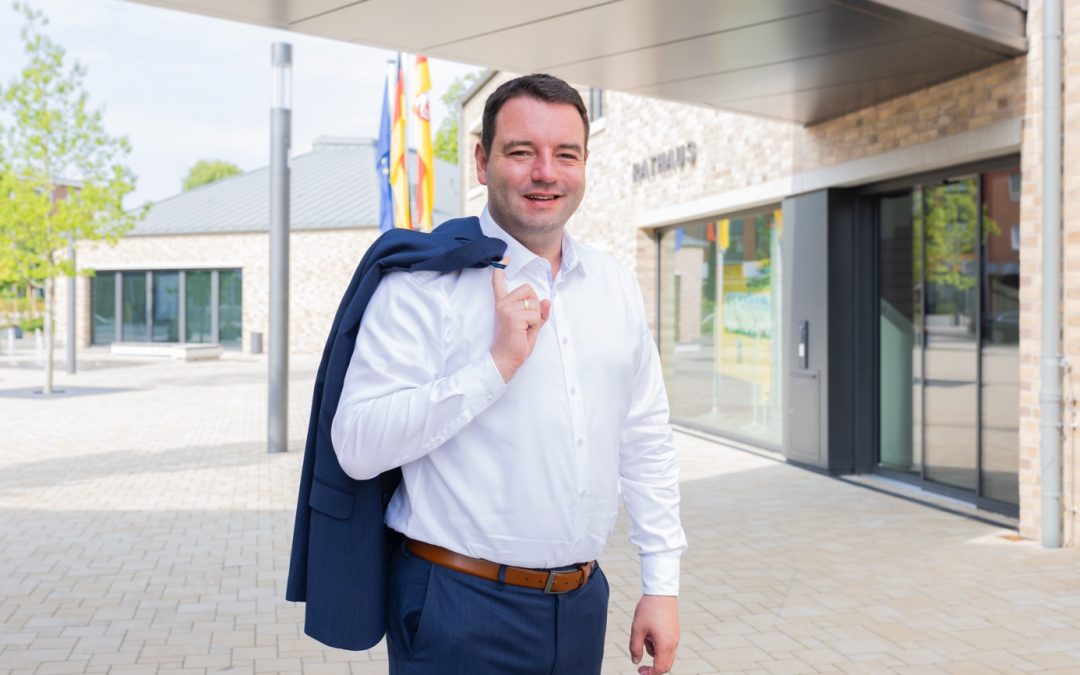 Adrian Schäfer kandidiert erneut für das Amt des Bürgermeisters
